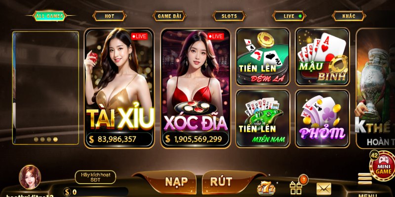 Định hướng của cổng game